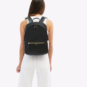 (Pre-Loved) ISM Small Leather & Nylon Computer Backpack
